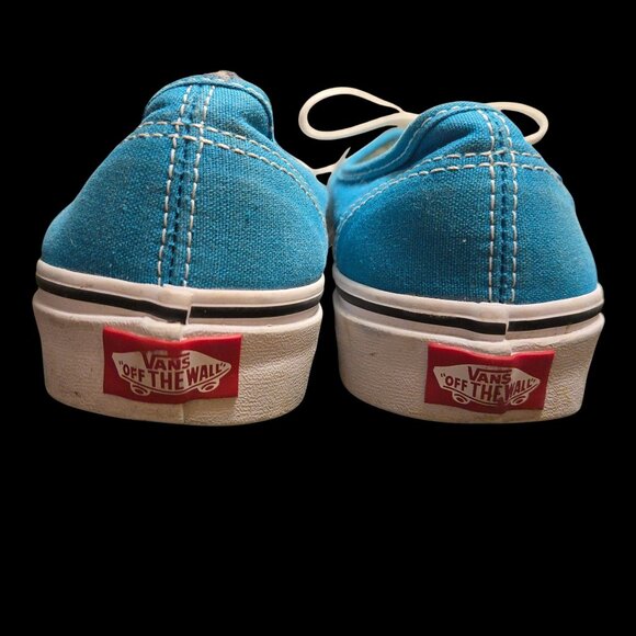 Vans Authentic Sneaker Color Teal Blue Size Women 8 Men 6.5 Lightweight Canvas - Picture 9 of 9